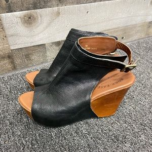 Kork-Ease Berit Leather Wedge 7M